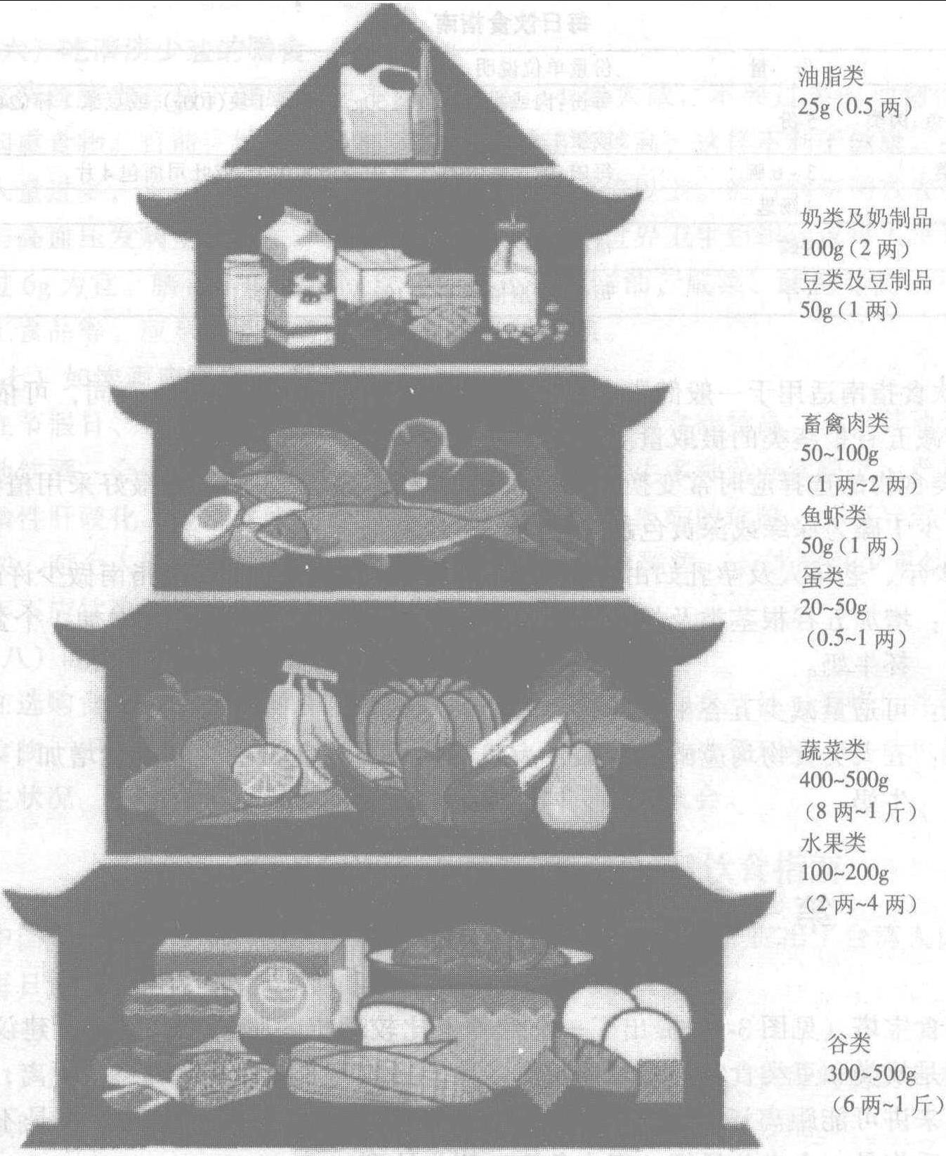 第三节 中国居民平衡膳食宝塔